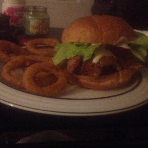 Juicy Deer and Bacon Burgers