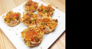 Deconstructed Egg Rolls Muffin Tin Style