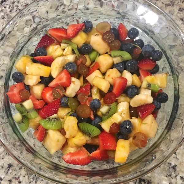 Honey Lime Fruit Salad