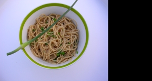 Pasta with Garlic Scapes