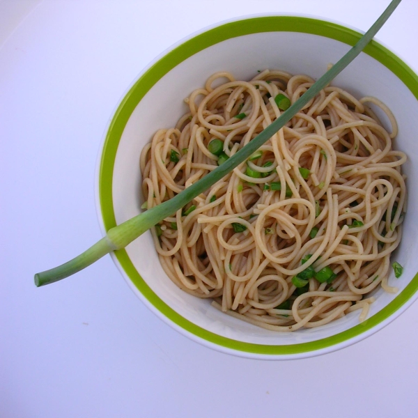 Pasta with Garlic Scapes