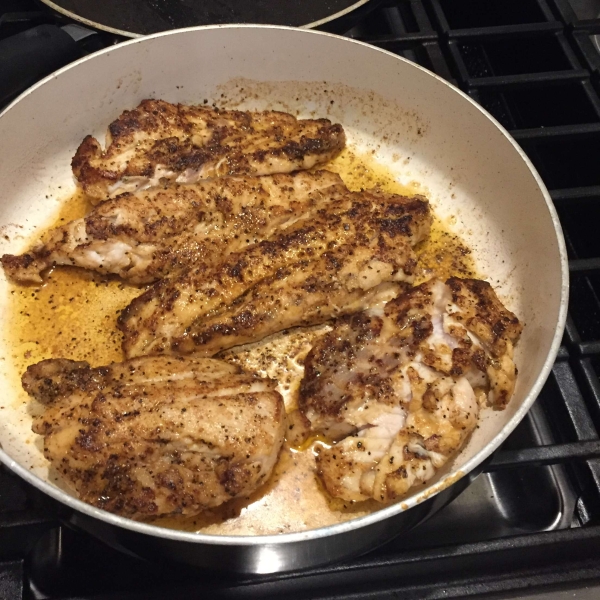 Cajun Blackened Redfish