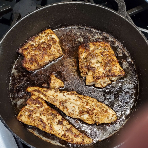 Cajun Blackened Redfish