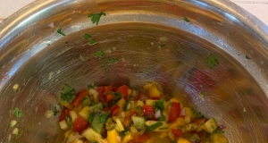 Pineapple and Mango Salsa