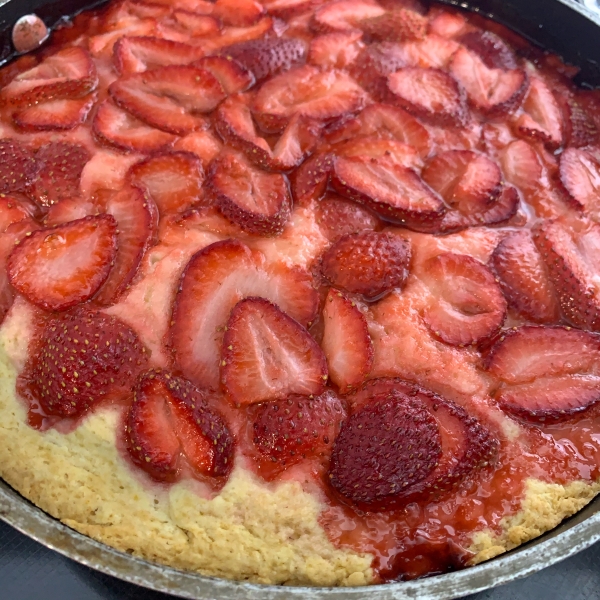 Strawberry Spoon Cake