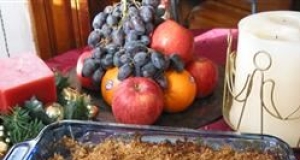 Dutch Oven Apple Crisp