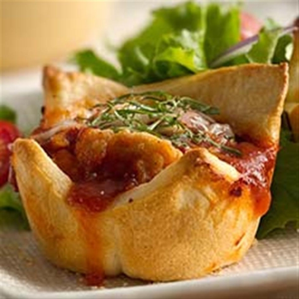 Parmesan Chicken Mini Pies
