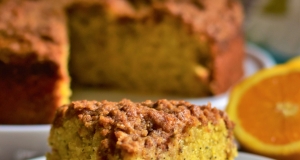 Orange, Poppy Seed, and Butternut Squash Coffee Cake