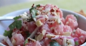 Coconut Cashew Tuna Tartare