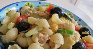 Tuna Antipasto Salad Bowl