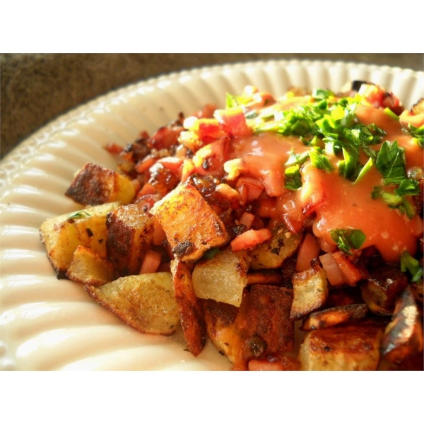 Ham Hash With Sweet Potatoes & Thyme