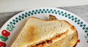 Peanut Butter, Bacon and Honey Sandwich
