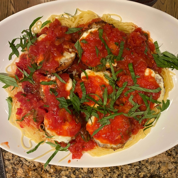 Air Fryer Eggplant Parmesan