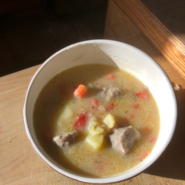 Easy Potato Sausage Soup