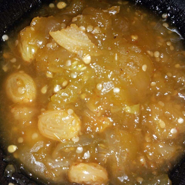 Tomato Tomatillo Chutney - 'Tom Tom'