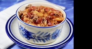 Beefed-Up Baked Beans and Bacon