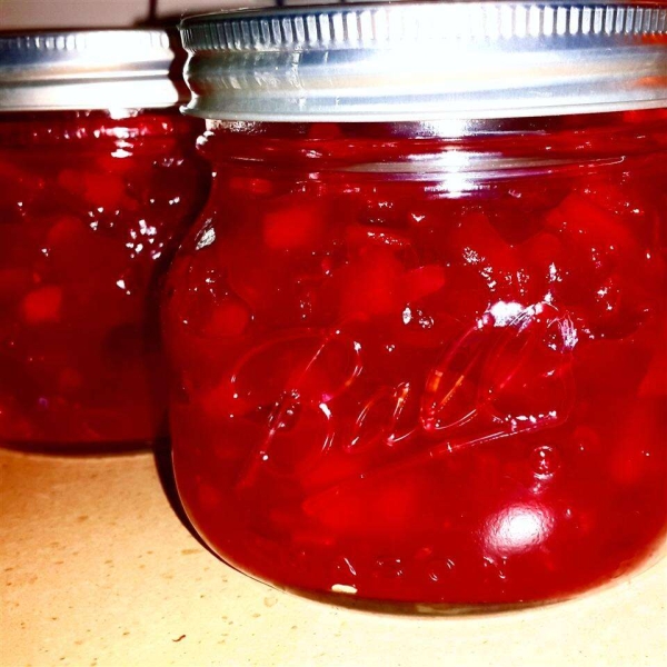Spiced Cranberry Apple Chutney