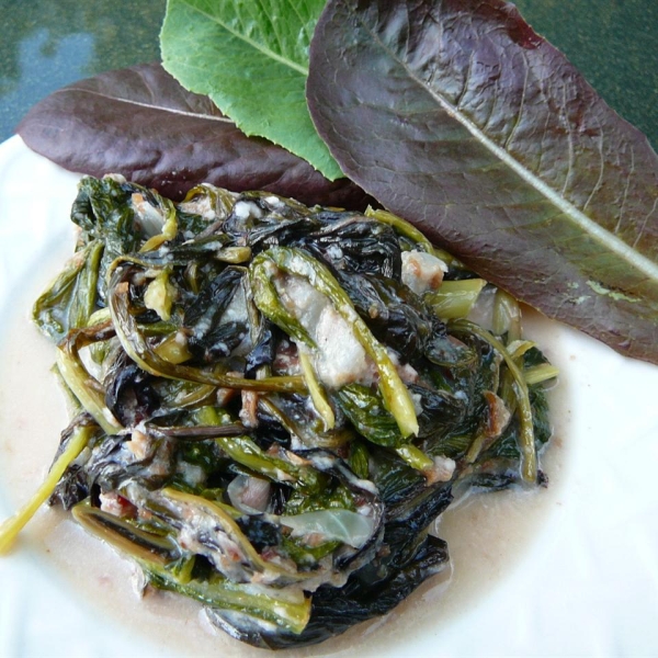 Wilted Lettuce with Bacon