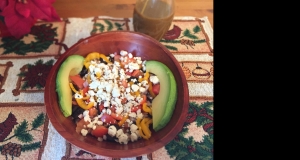 Garden Fresh Farro Bowl with Balsamic Dressing