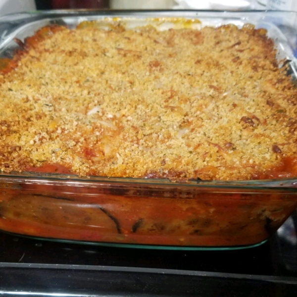 Eggplant Parmesan Casserole