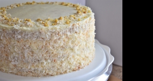 Italian Four-Layer Coconut Cream Cake
