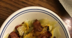 DeeAnn's Cheesy Bacon Cabbage