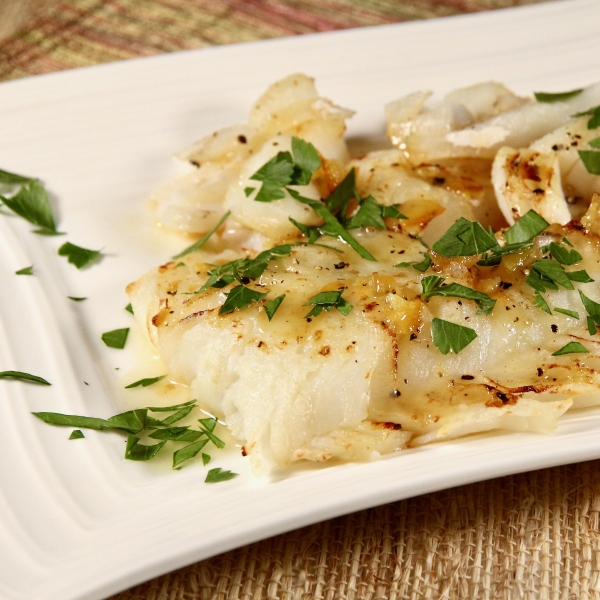 Honey-Orange Glazed Cod