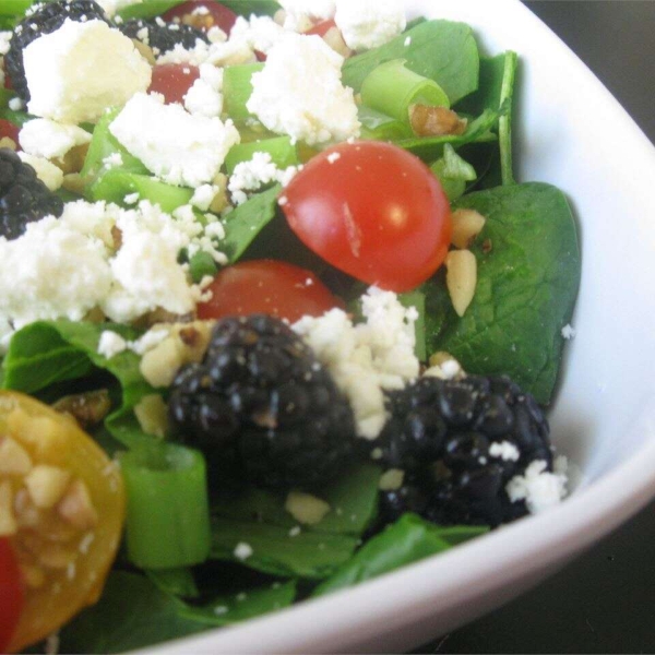 Blackberry Spinach Salad