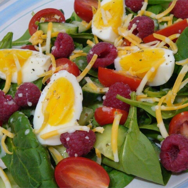 Blackberry Spinach Salad