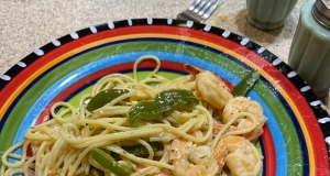 Shrimp Scampi Bake