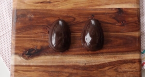 Easter Chocolate Eggs Made with a Mold