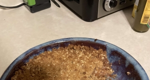 Healthier Apple Crisp