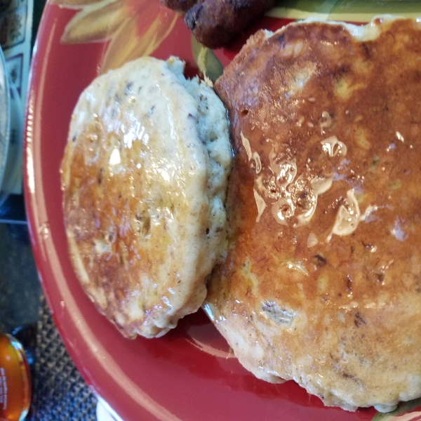 Sweet Potato Banana Pancakes