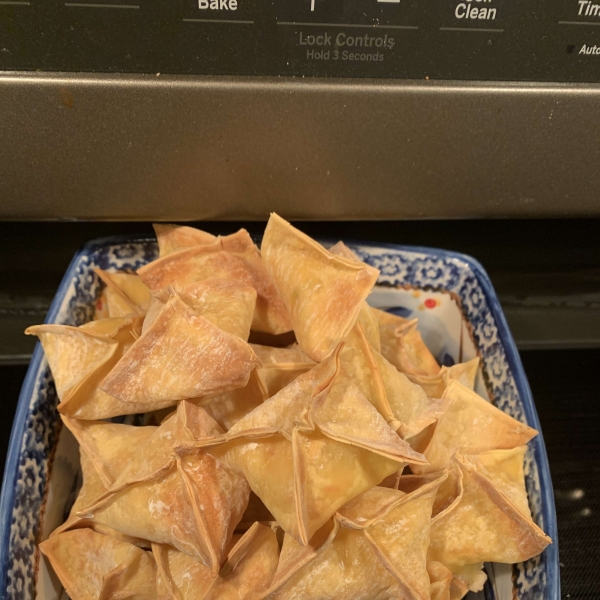 Air Fryer Crab Rangoon