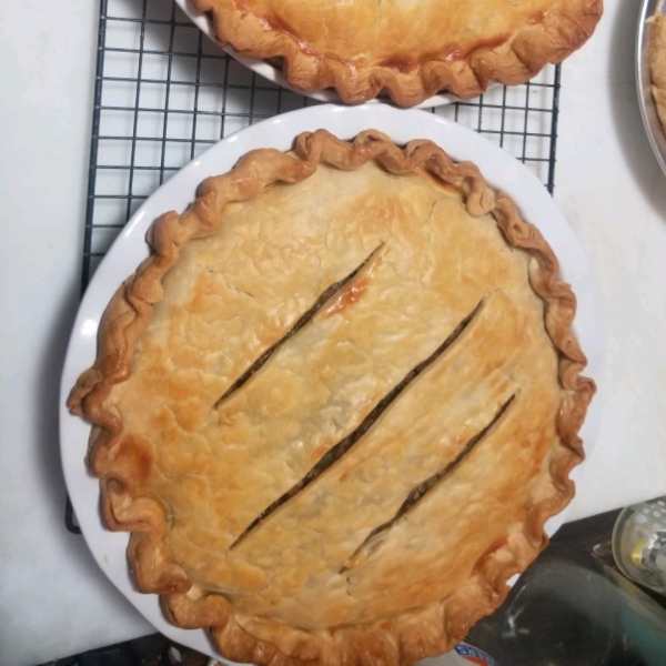 Tourtiere (French Canadian Meat Pie)