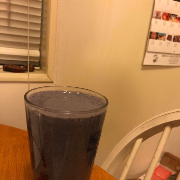 Blueberry Banana Oatmeal Smoothie
