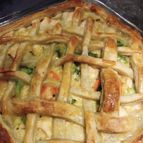 Hidden Cove Puff Pastry Chicken Pot Pie