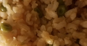 Magnificent Cheesy Brown Rice