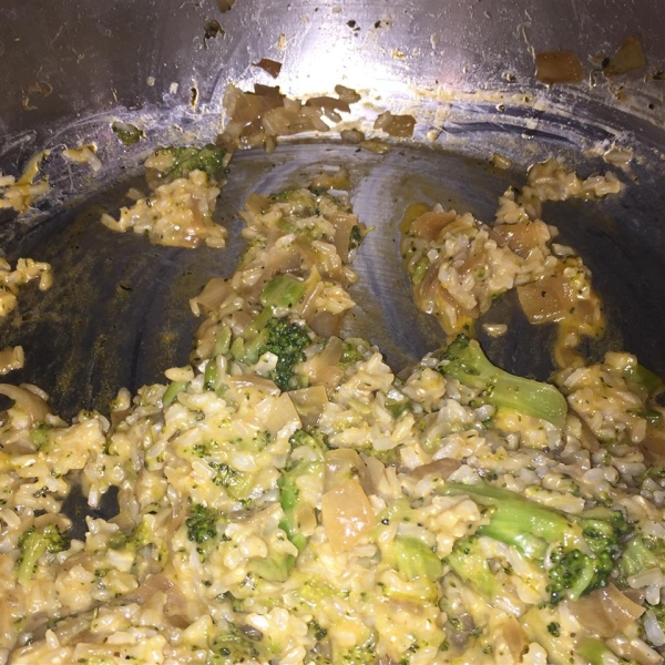 Magnificent Cheesy Brown Rice