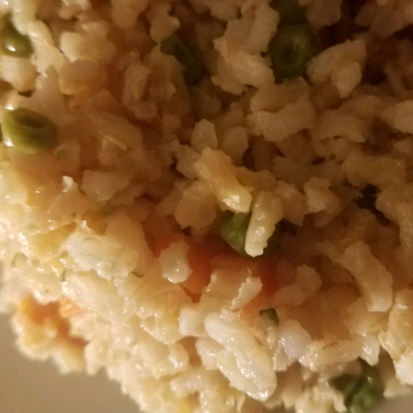 Magnificent Cheesy Brown Rice