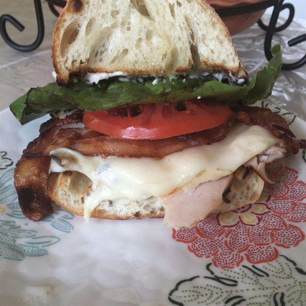 Turkey Sandwiches with Cranberry Sauce