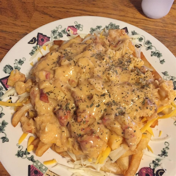 Creamed Hot Lobster Sandwich or Lobster Poutine