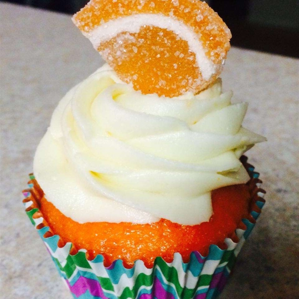 Dreamy Orange Cupcakes
