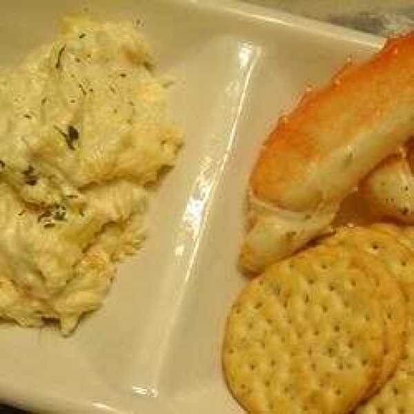 Hot Crab Dip Appetizer