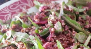 Quinoa, Beet, and Arugula Salad
