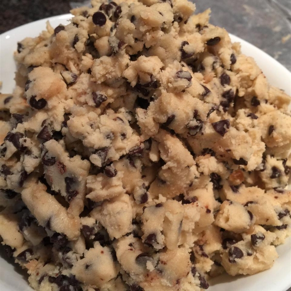 Cookie Dough for Ice Cream (Eggless)