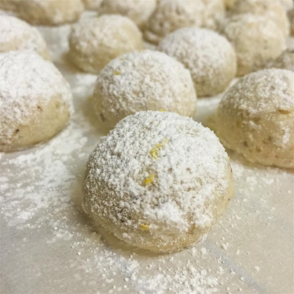 Lemon Tea Cookies