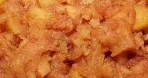 Slow Cooker Cider Applesauce (No Sugar Added)