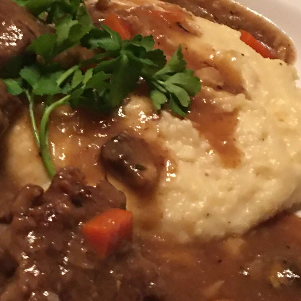 Cheesy Polenta