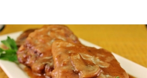 Baked Fake Steak with Gravy